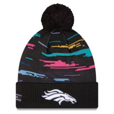 Шапка с помпоном Denver Broncos New Era 2026 NFL Crucial Catch Cuffed - Black Шапка с помпоном Denver Broncos New Era 2026 NFL Crucial Catch Cuffed - Black