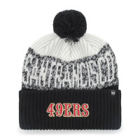 Шапка San Francisco 49ers 47 Rivalries Collection Bone Chill Cuffed Pom - Black