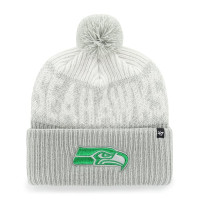 Шапка Seattle Seahawks 47 Rivalries Collection Bone Chill Cuffed Pom - Gray