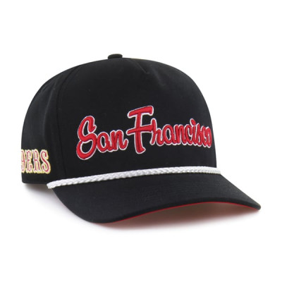 Бейсболка San Francisco 49ers 47 Rivalries Collection Overhand Hitch - Black