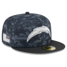 Бейсболка Los Angeles Chargers New Era 2026 Salute To Service 59FIFTY - Black Бейсболка Los Angeles Chargers New Era 2026 Salute To Service 59FIFTY - Black