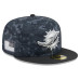 Бейсболка Miami Dolphins New Era 2026 Salute To Service 59FIFTY - Black