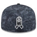 Бейсболка New York Jets New Era 2026 Salute To Service 59FIFTY - Black