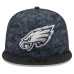 Бейсболка Philadelphia Eagles New Era 2026 Salute To Service 59FIFTY - Black