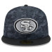 Бейсболка San Francisco 49ers New Era 2026 Salute To Service 59FIFTY - Black