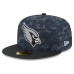 Бейсболка Arizona Cardinals New Era 2026 Salute To Service 59FIFTY - Black