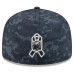 Бейсболка Arizona Cardinals New Era 2026 Salute To Service 59FIFTY - Black