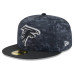 Бейсболка Atlanta Falcons New Era 2026 Salute To Service 59FIFTY - Black