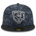 Бейсболка Chicago Bears New Era 2026 Salute To Service 59FIFTY - Black