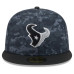 Бейсболка Houston Texans New Era 2026 Salute To Service 59FIFTY - Black