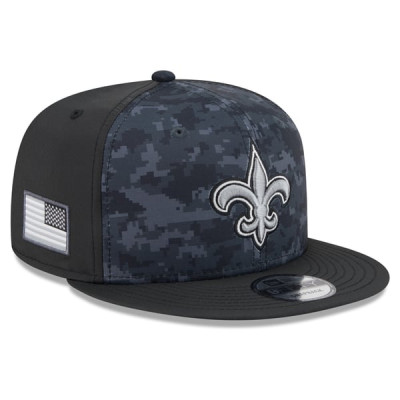 Бейсболка New Orleans Saints New Era 2026 Salute To Service 9FIFTY - Black