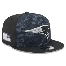 Бейсболка New England Patriots New Era 2026 Salute To Service 9FIFTY - Black