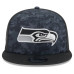 Бейсболка Seattle Seahawks New Era 2026 Salute To Service 9FIFTY - Black