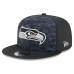 Бейсболка Seattle Seahawks New Era 2026 Salute To Service 9FIFTY - Black