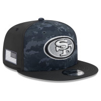 Бейсболка San Francisco 49ers New Era 2026 Salute To Service 9FIFTY - Black