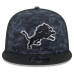 Бейсболка Detroit Lions New Era 2026 Salute To Service 9FIFTY - Black
