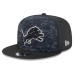 Бейсболка Detroit Lions New Era 2026 Salute To Service 9FIFTY - Black