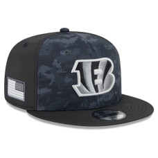 Бейсболка Cincinnati Bengals New Era 2026 Salute To Service 9FIFTY - Black