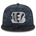 Бейсболка Cincinnati Bengals New Era 2026 Salute To Service 9FIFTY - Black