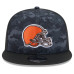 Бейсболка Cleveland Browns New Era 2026 Salute To Service 9FIFTY - Black