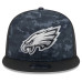 Бейсболка Philadelphia Eagles New Era 2026 Salute To Service 9FIFTY - Black