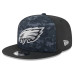 Бейсболка Philadelphia Eagles New Era 2026 Salute To Service 9FIFTY - Black