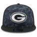 Бейсболка Green Bay Packers New Era 2026 Salute To Service 9FIFTY - Black