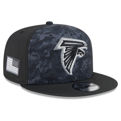 Бейсболка Atlanta Falcons New Era 2026 Salute To Service 9FIFTY - Black