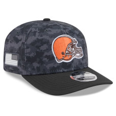 Бейсболка Cleveland Browns New Era 2026 Salute To Service 9SEVENTY - Black