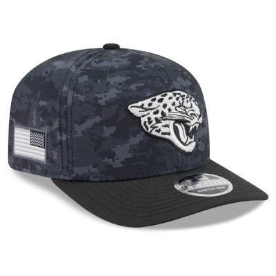 Бейсболка Jacksonville Jaguars New Era 2026 Salute To Service 9SEVENTY - Black