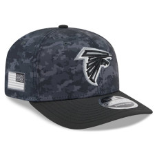 Бейсболка Atlanta Falcons New Era 2026 Salute To Service 9SEVENTY - Black