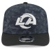 Бейсболка Los Angeles Rams New Era 2026 Salute To Service 9SEVENTY - Black