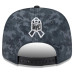 Бейсболка Minnesota Vikings New Era 2026 Salute To Service 9SEVENTY - Black