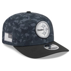 Бейсболка Pittsburgh Steelers New Era 2026 Salute To Service 9SEVENTY - Black