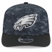 Бейсболка Philadelphia Eagles New Era 2026 Salute To Service 9SEVENTY - Black