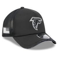 Бейсболка Atlanta Falcons New Era 2026 Salute To Service Apex 9FORTY Adjustable - Black