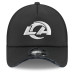 Бейсболка Los Angeles Rams New Era 2026 Salute To Service Apex 9FORTY Adjustable - Black