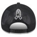 Бейсболка Los Angeles Rams New Era 2026 Salute To Service Apex 9FORTY Adjustable - Black