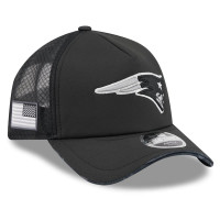 Бейсболка New England Patriots New Era 2026 Salute To Service Apex 9FORTY Adjustable - Black