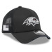 Бейсболка Baltimore Ravens New Era 2026 Salute To Service Apex 9FORTY Adjustable - Black