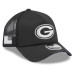Бейсболка Green Bay Packers New Era 2026 Salute To Service Apex 9FORTY Adjustable - Black