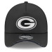 Бейсболка Green Bay Packers New Era 2026 Salute To Service Apex 9FORTY Adjustable - Black