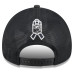 Бейсболка Detroit Lions New Era 2026 Salute To Service Apex 9FORTY Adjustable - Black