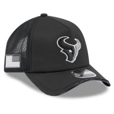 Бейсболка Houston Texans New Era 2026 Salute To Service Apex 9FORTY Adjustable - Black