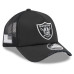 Бейсболка Las Vegas Raiders New Era 2026 Salute To Service Apex 9FORTY Adjustable - Black