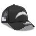 Бейсболка Los Angeles Chargers New Era 2026 Salute To Service Apex 9FORTY Adjustable - Black