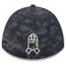 Бейсболка Washington Commanders New Era 2026 Salute To Service 39THIRTY M-Crown Stretch - Black