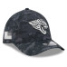 Бейсболка Jacksonville Jaguars New Era 2026 Salute To Service 39THIRTY M-Crown Stretch - Black