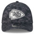 Бейсболка Kansas City Chiefs New Era 2026 Salute To Service 39THIRTY M-Crown Stretch - Black