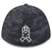 Бейсболка Kansas City Chiefs New Era 2026 Salute To Service 39THIRTY M-Crown Stretch - Black